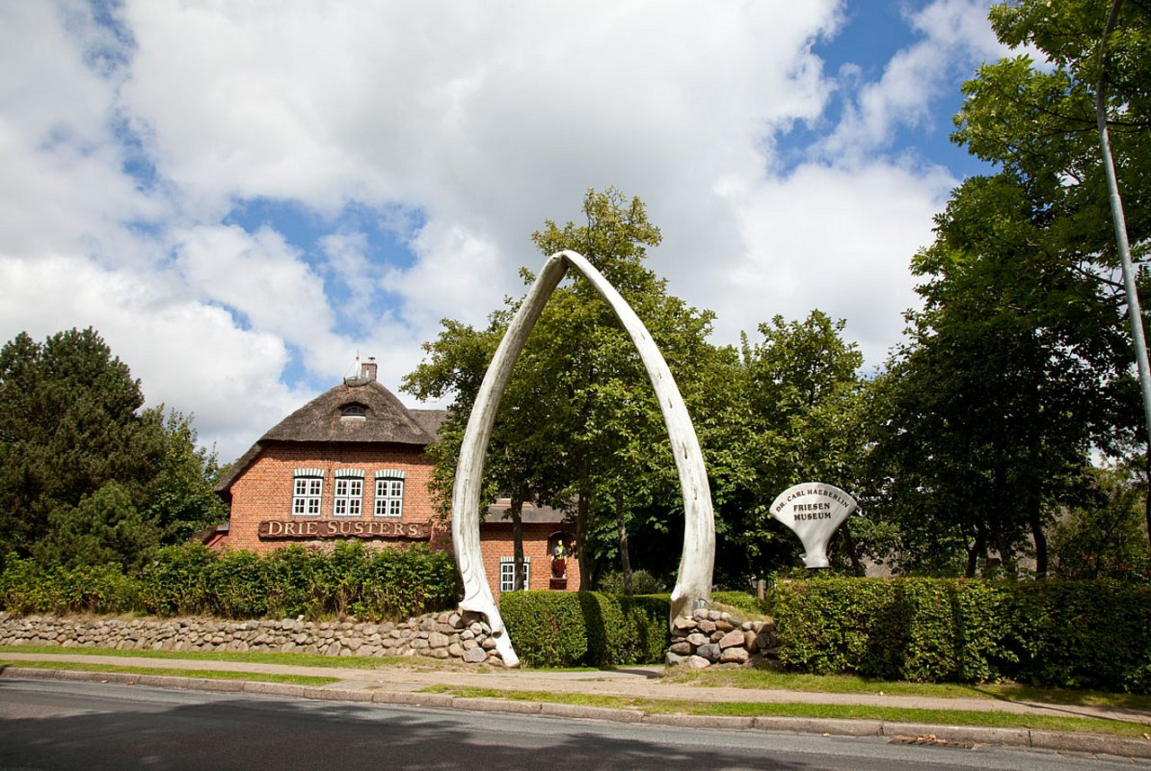 Der Eingang zum Friesenmuseum auf Föhr