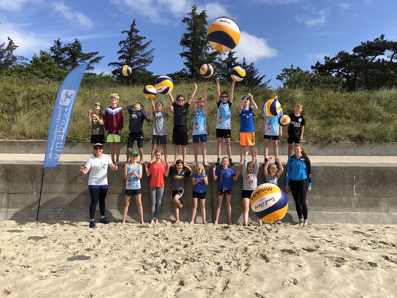 Beach-Volleyball Camps auf Föhr 31.07.-04.08.2023