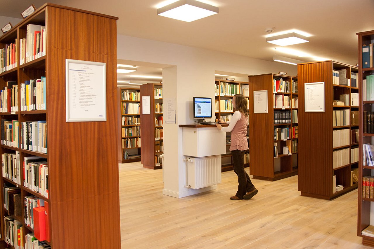 Die Bibliothek der Ferring Stiftung auf Föhr