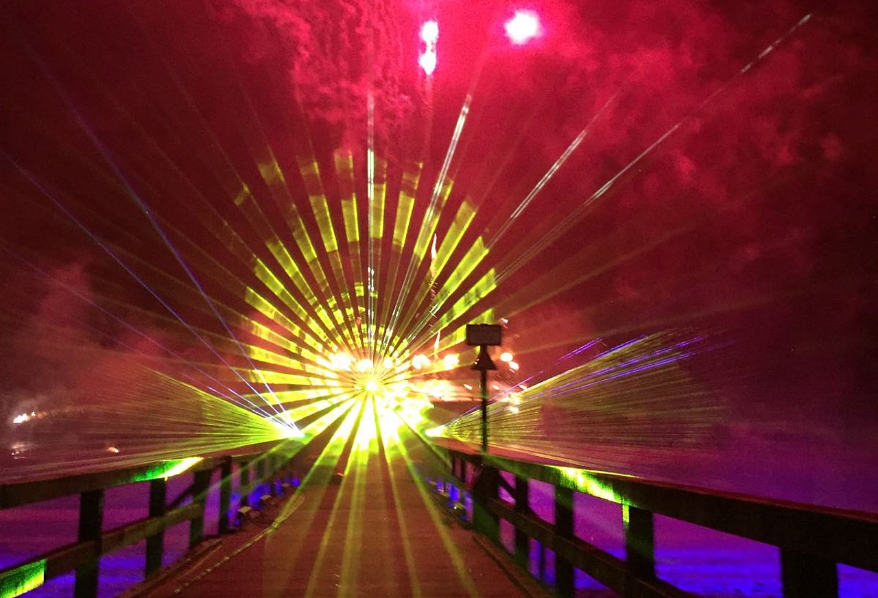 Frühlings-Lichterzauber Föhr - Lasershow