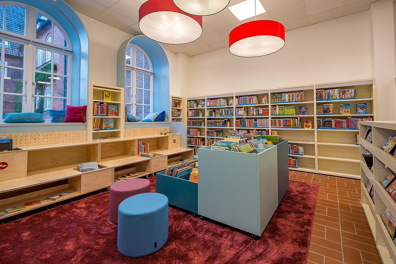 Kinderbereich  Stadtbücherei Wyk auf Föhr