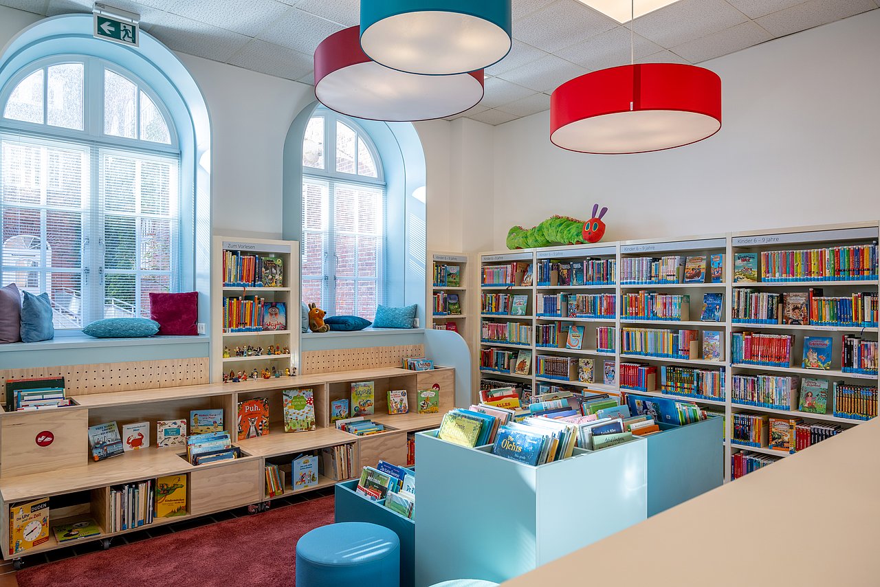 Kinderbereich  Stadtbücherei Wyk auf Föhr