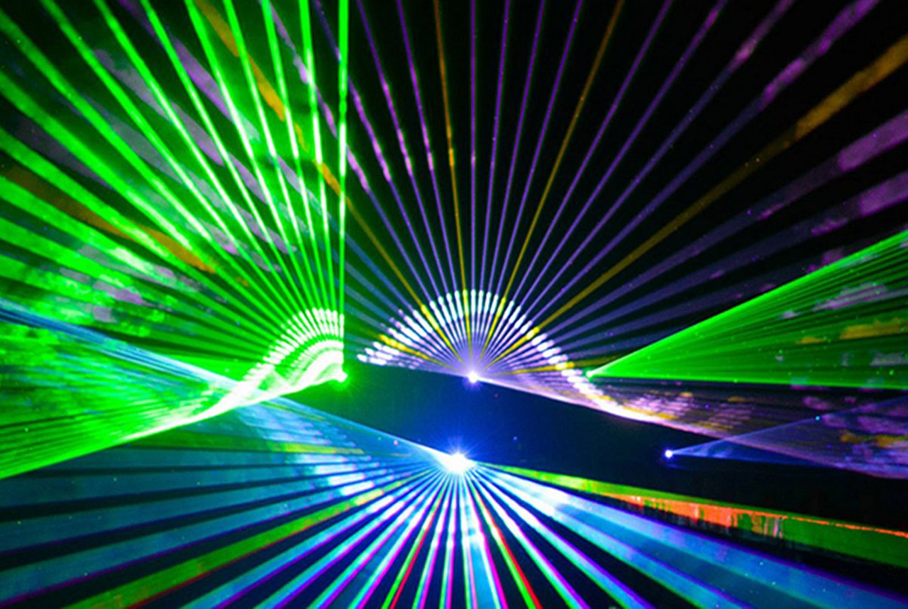 Frühlings-Lichterzauber Föhr - Lasershow