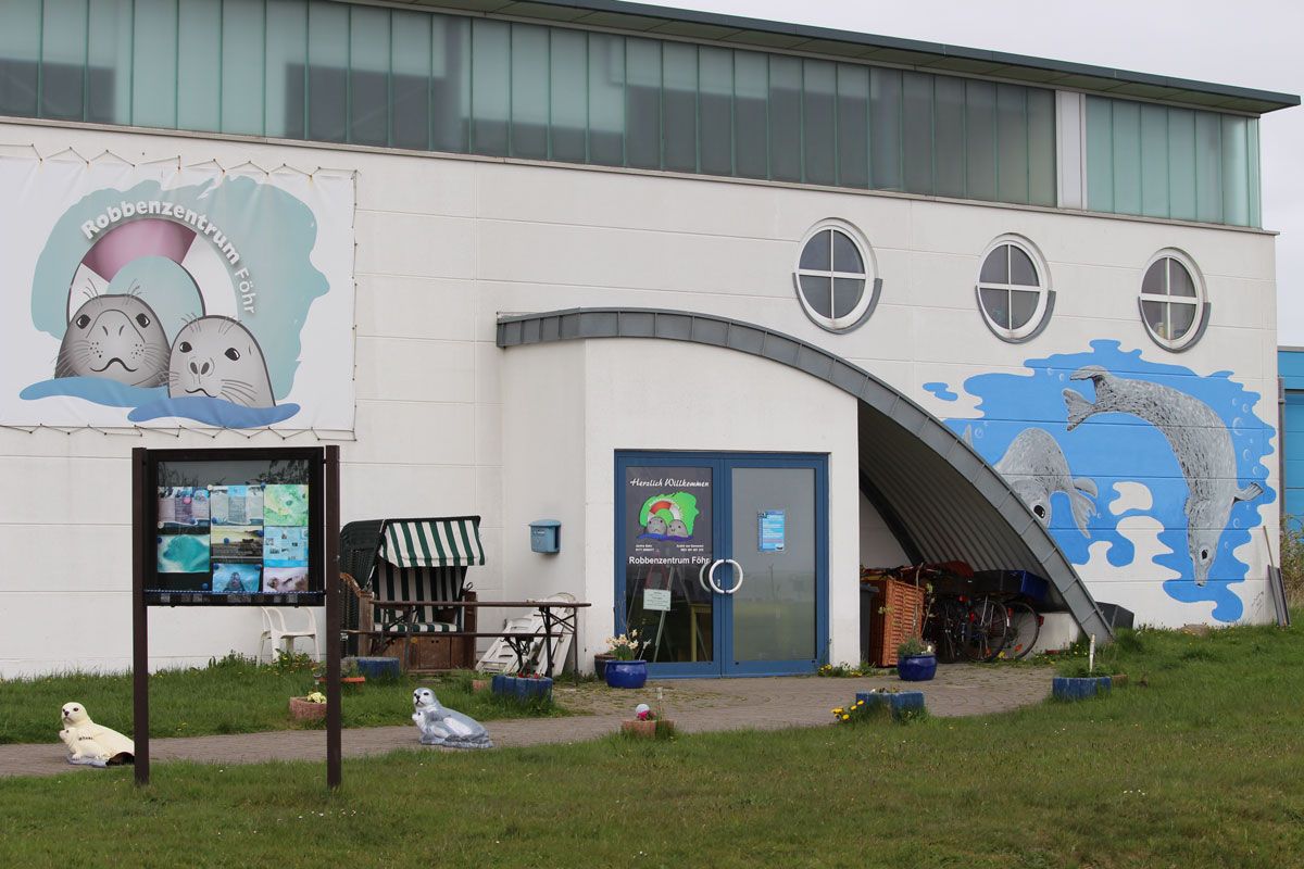 Robbententrum auf Föhr Außenansicht