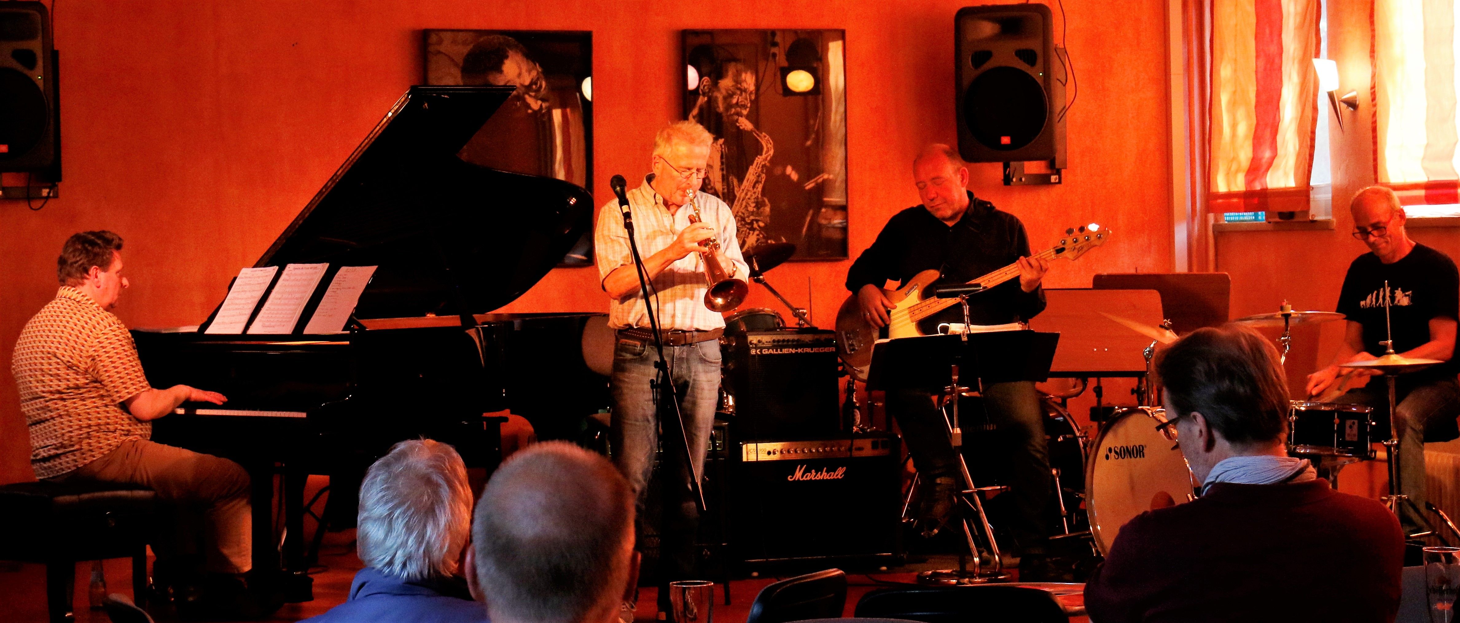 Das Public Rehearsal Jazz Quartet liefert feinsten Jazz von Föhr.