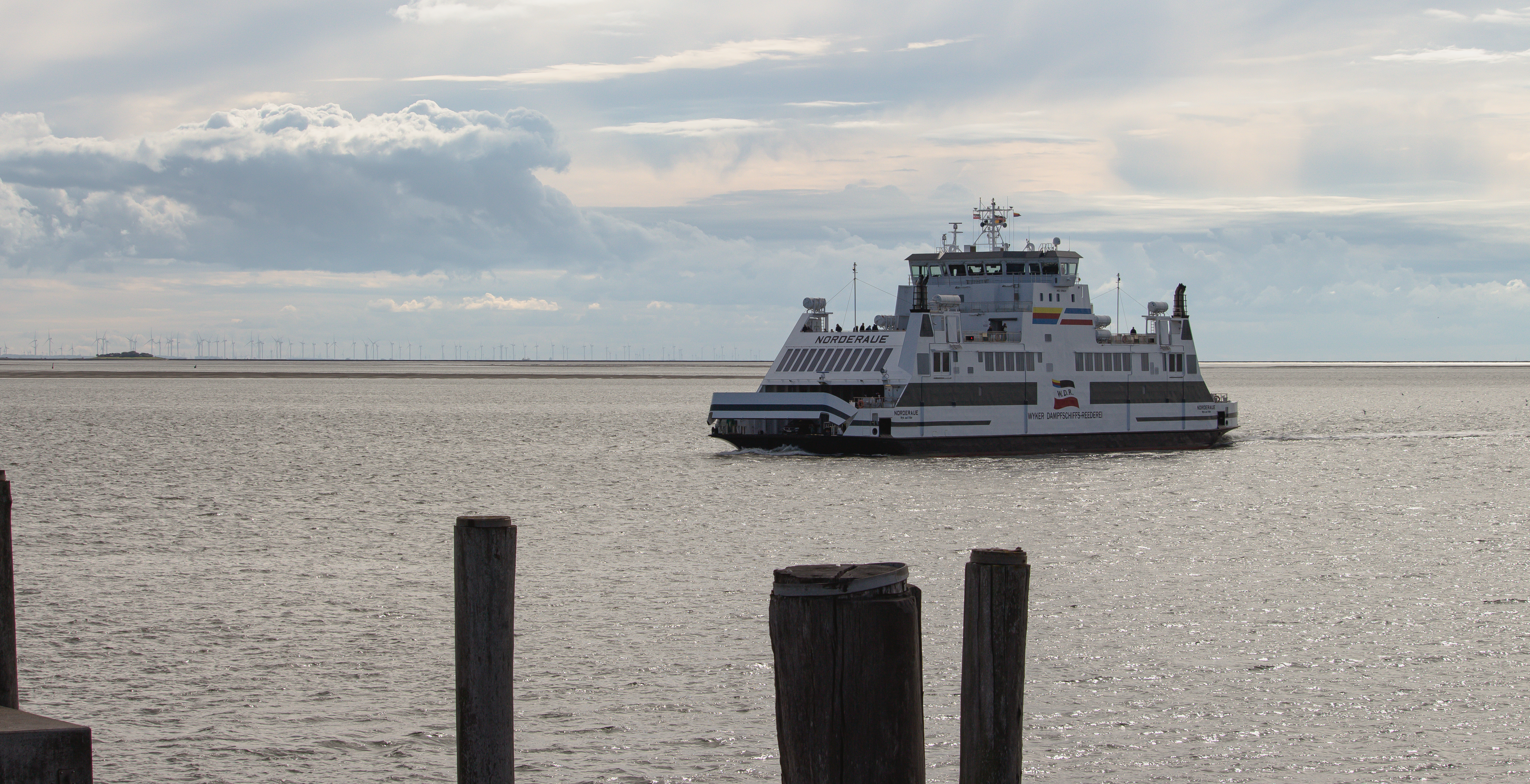 Fähre Hafen Wyk auf Föhr 