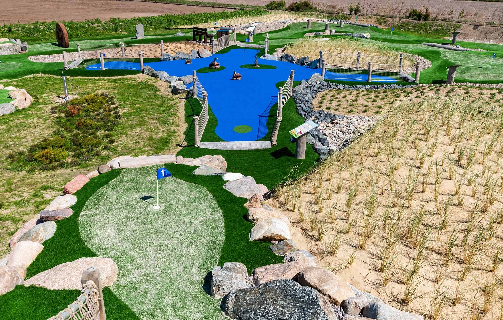 Adventure Golf auf Föhr