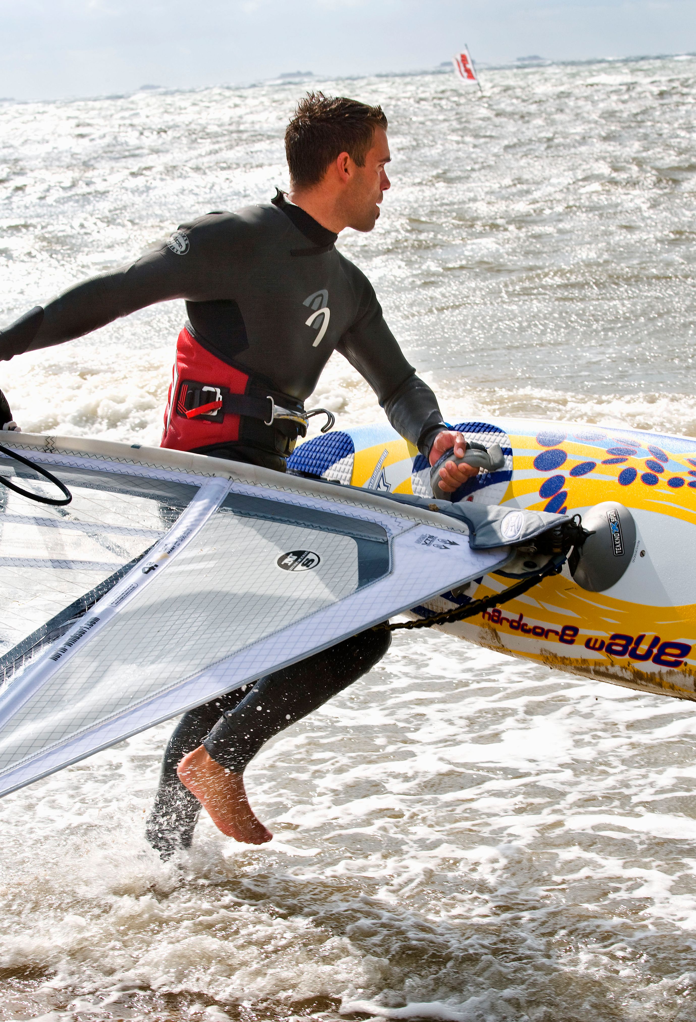 Surfer im Wasser