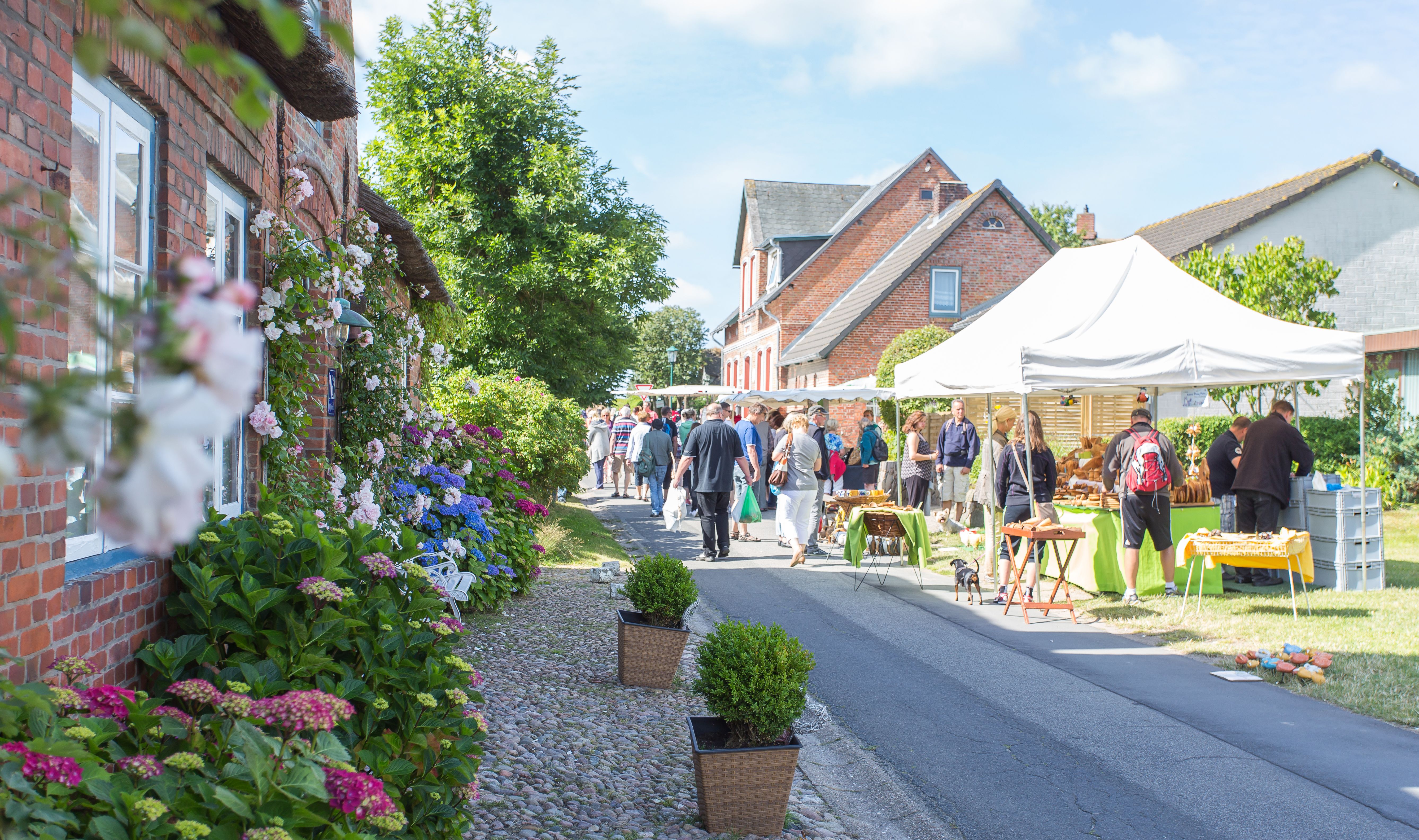 Dorfmarkt in Oevenum 