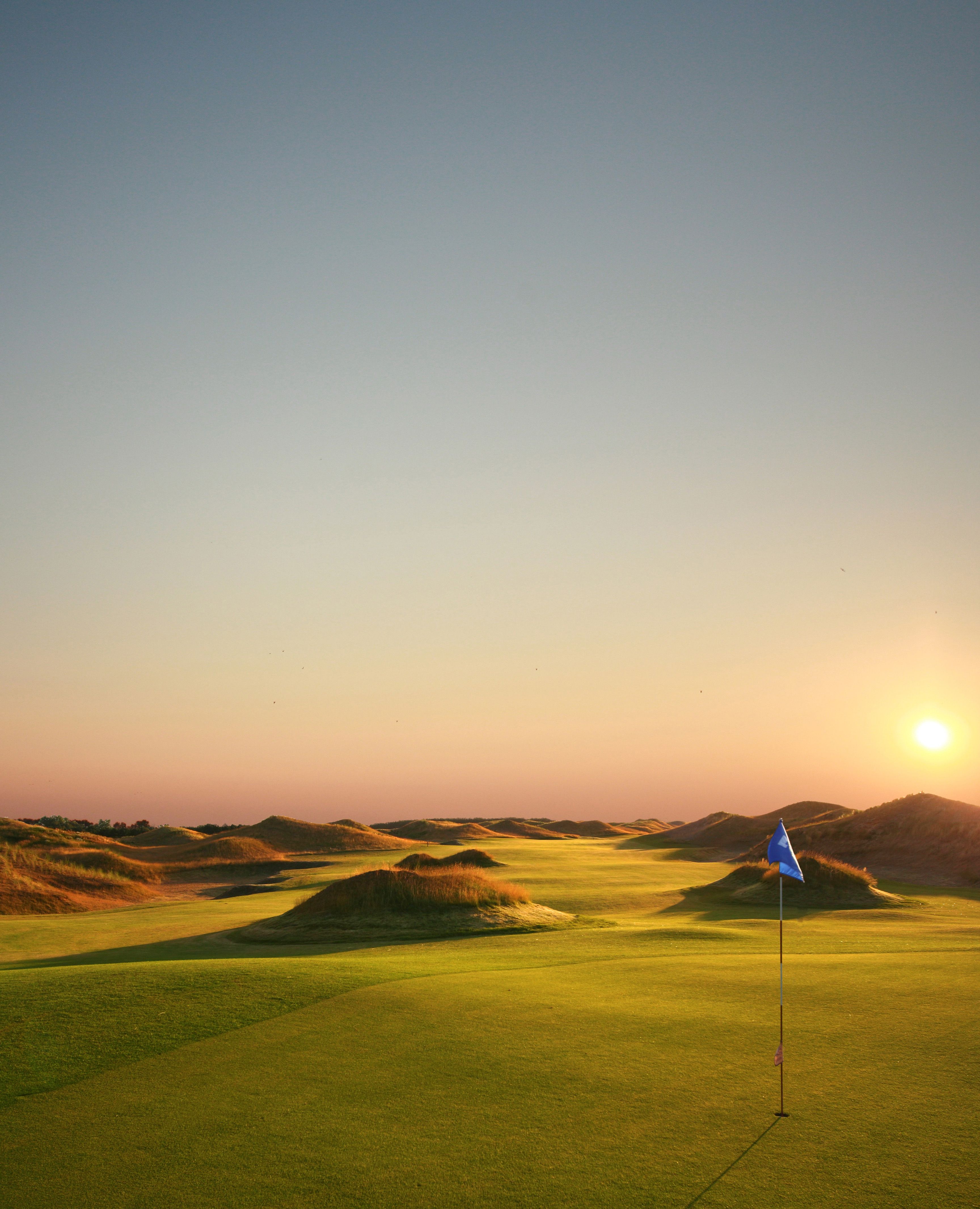 Golfplatz auf Föhr 